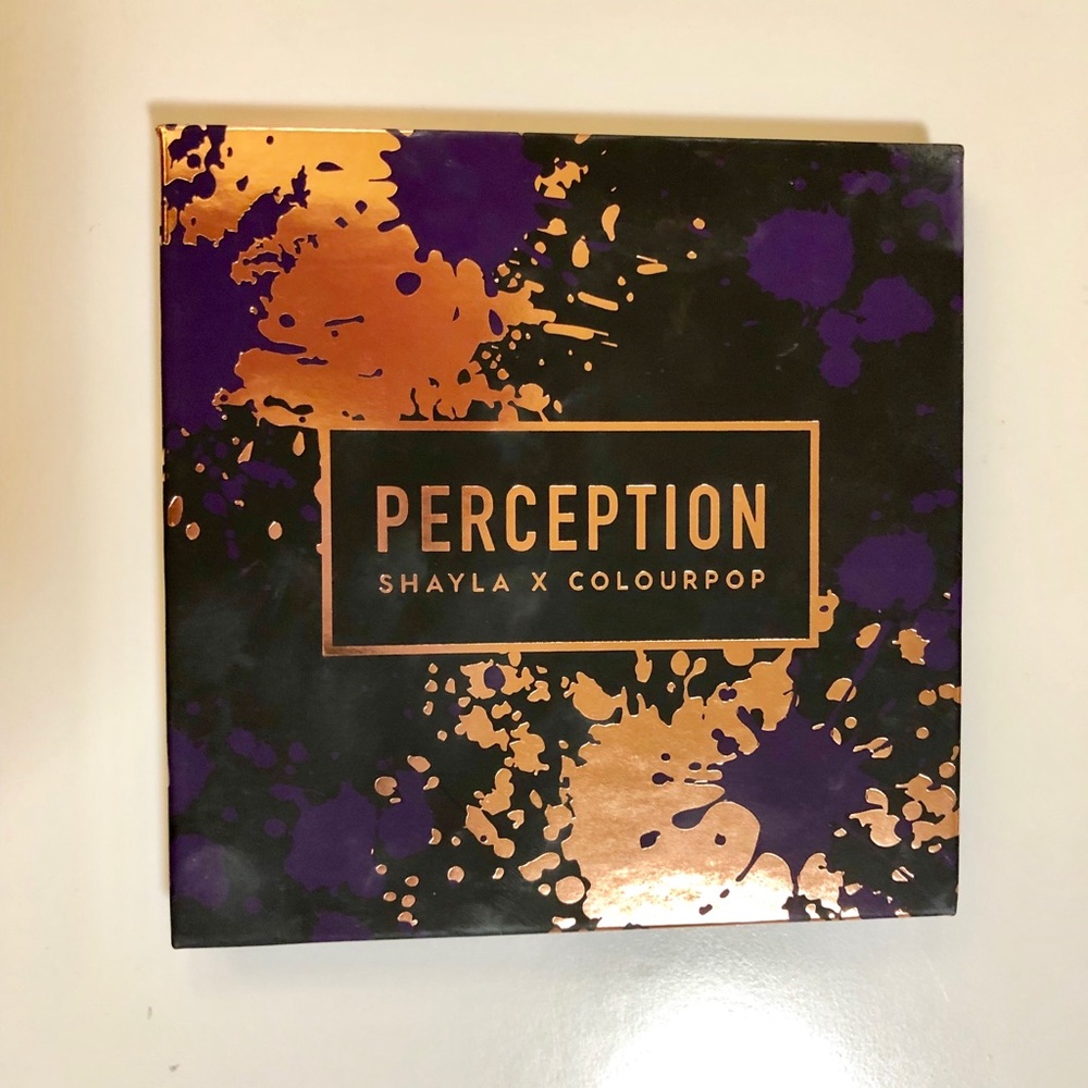 Colourpop x Shayla perception palette